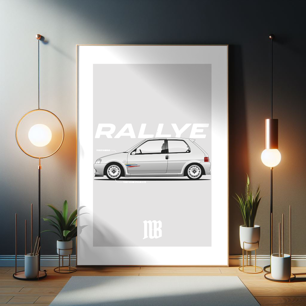 106 Rallye Poster