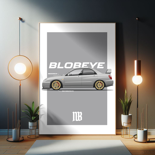 Impreza Blobeye Poster