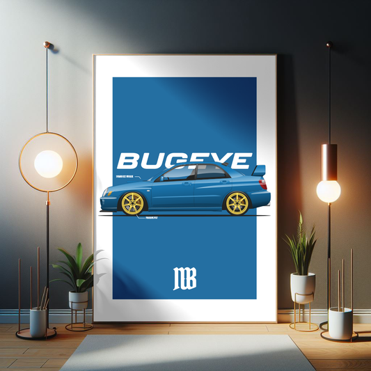 Impreza Bugeye Poster