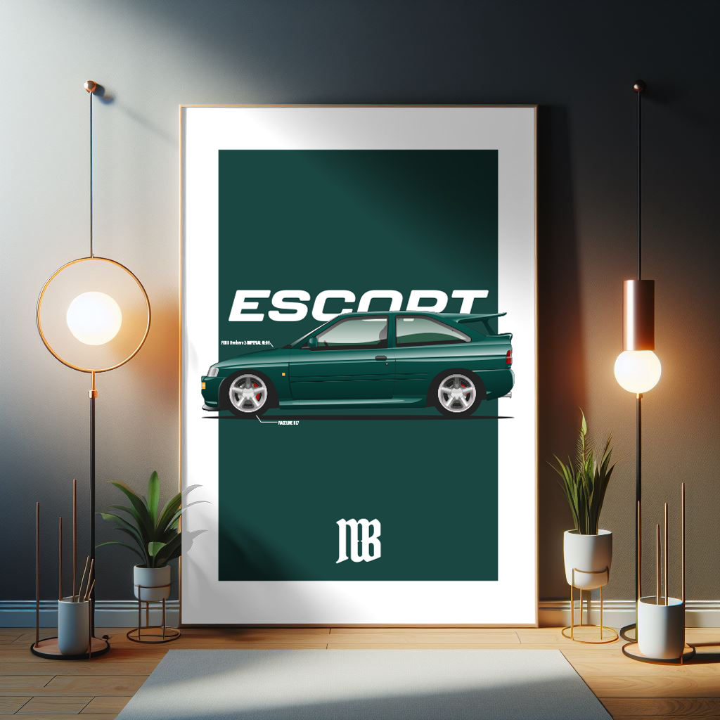 Escort RS Cosworth Poster