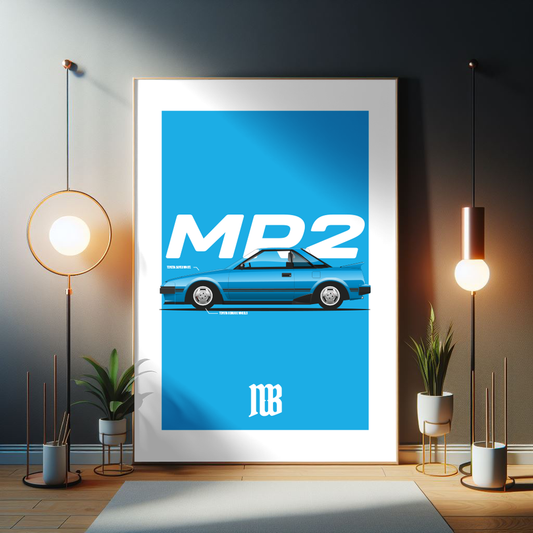 AW11 MR2 Poster