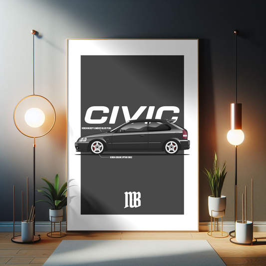 Civic EK9 Poster