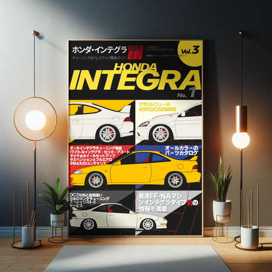 Hyper Nostalgicboii Volume 3 #1 Integra Poster