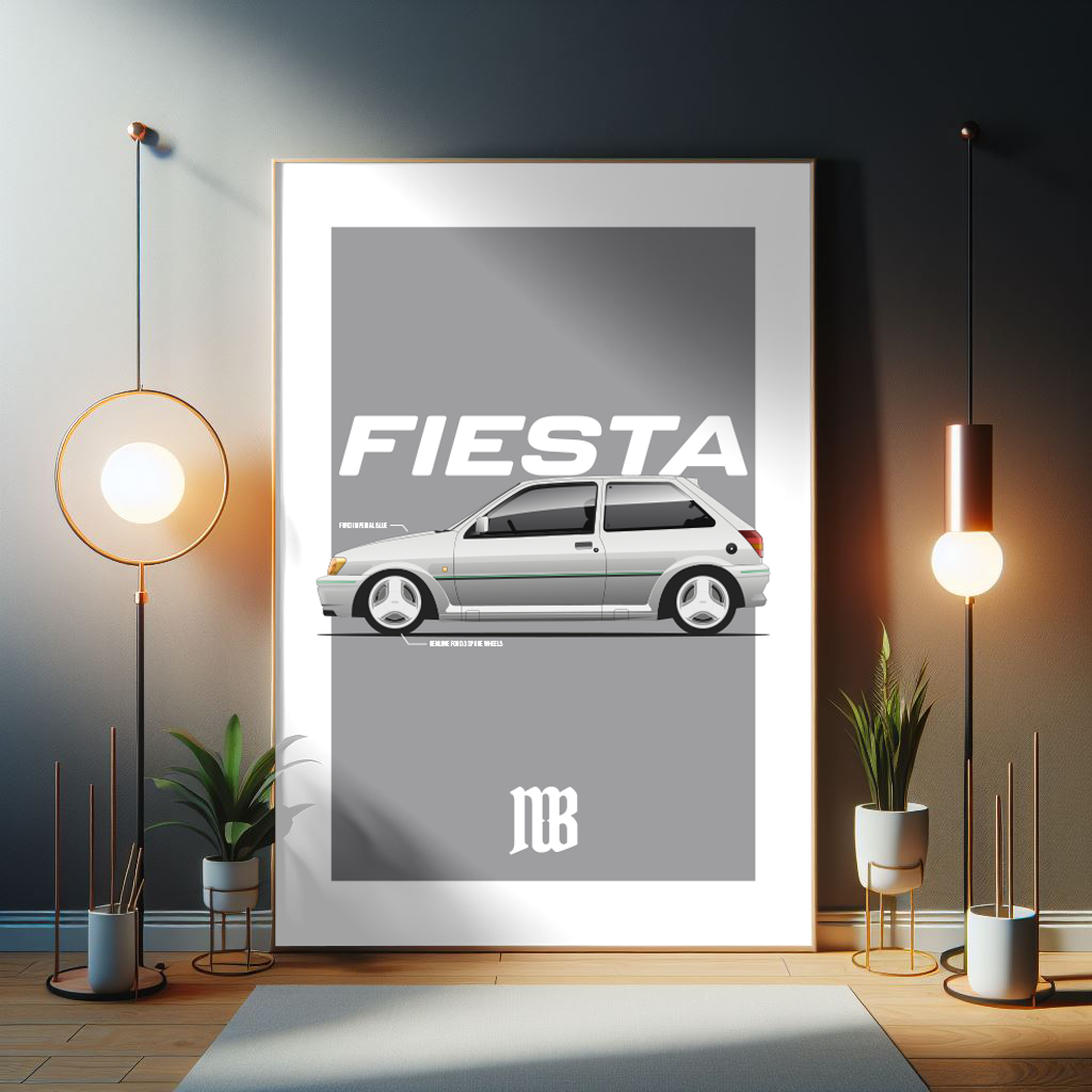 Fiesta RS Turbo Poster