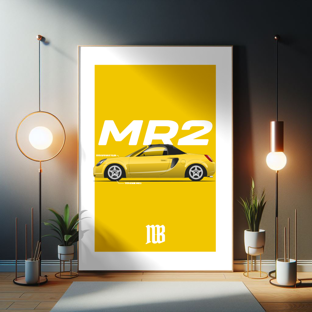 MR2 Roadster Poster